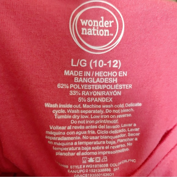 WONDER NATION Good Vibes Rainbow tank L - Picture 3 of 3